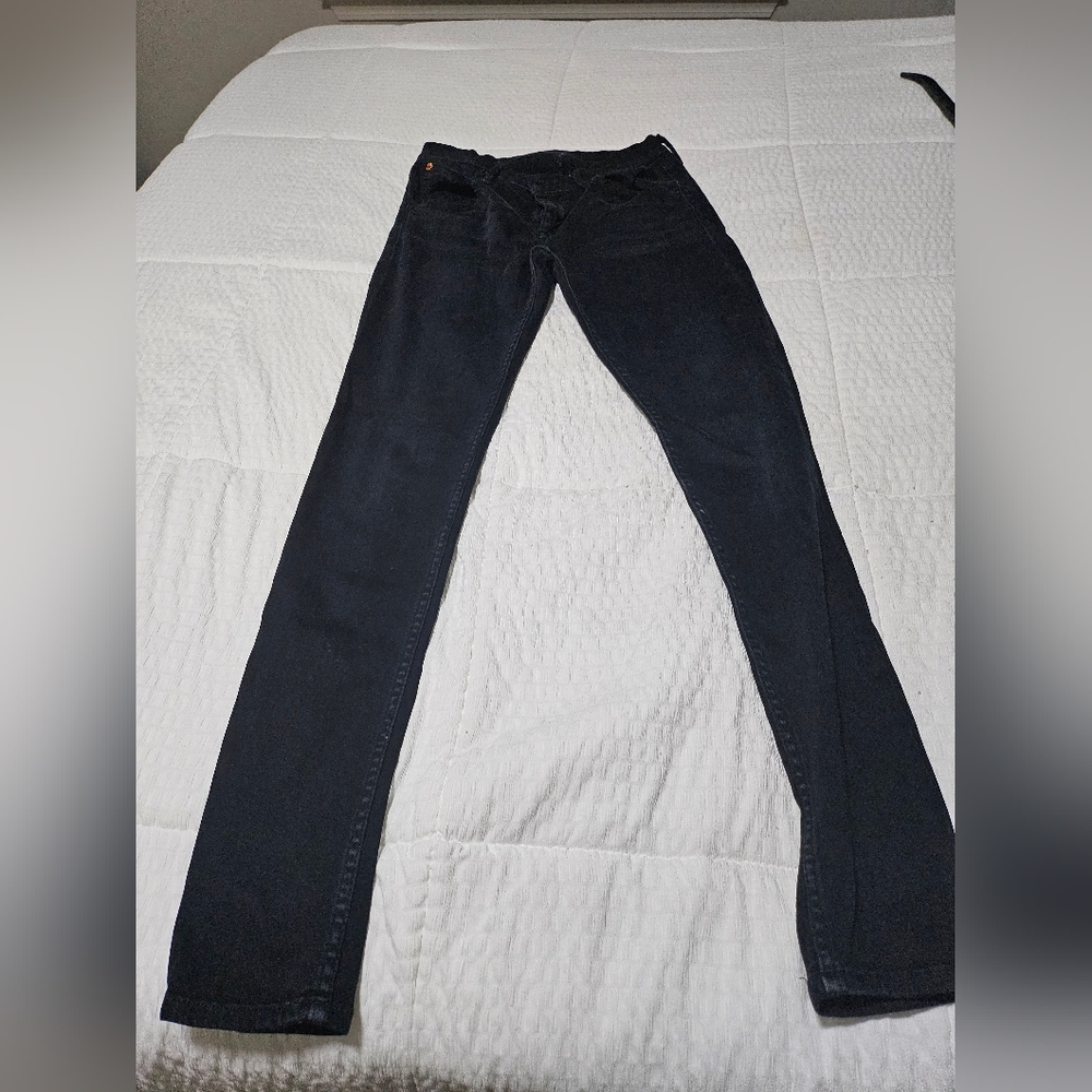 Hudson black skinny jeans